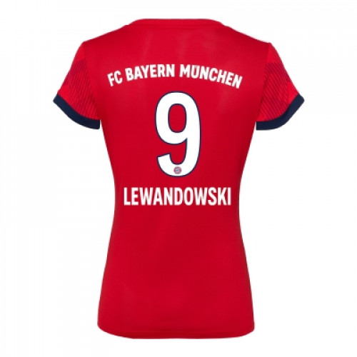 Футболка женская Бавария Мюнхен домашняя сезон 2018/19 Левандовски 9