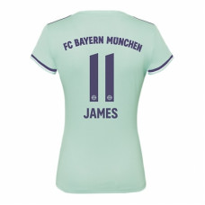 Футболка для женщин игрок Джеймс "Бавария Мюнхен" гостевая 2018/19