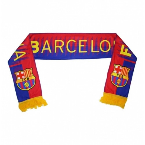 Барселона Клубный шарф флисовый