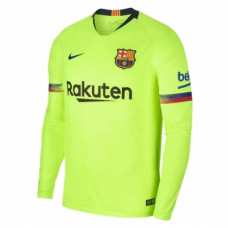 Гостевая футболка Барселоны длинный рукав 2018-2019