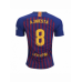 Барселона Футболка с именем Иньеста домашняя сезон 2018/19
