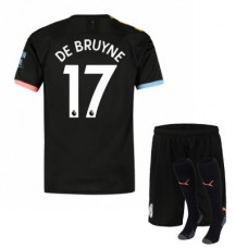 Манчестер Сити форма гостевая 2019-2020 (футболка+шорты+гетры) Де Брейне 17