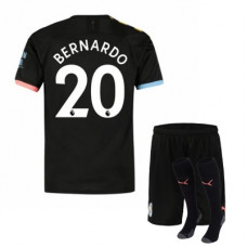 Манчестер Сити форма гостевая 2019-2020 (футболка+шорты+гетры) Бернардо 20