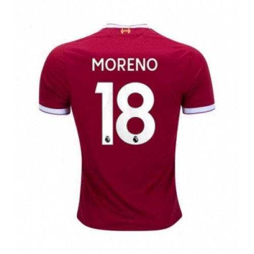 Футболка Ливерпуль домашняя сезон 2018/19 Альберто Морено 18