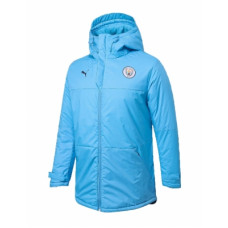 Манчестер Сити Куртка утепленная голубая Adidas 2020-2021