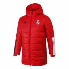 Реал Мадрид Куртка утепленная красная Adidas 2020-2021
