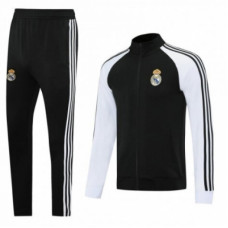 Черно-белый тренировочный костюм Реал Мадрид 2020-2021
