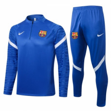 Барселона тренировочный костюм 2021-2022 синий