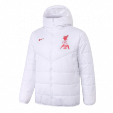 Ливерпуль утепленная куртка 2021-2022 белая