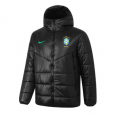 Сборная Бразилии утепленная куртка 2020-2021 черная