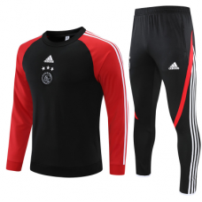 Аякс тренировочный костюм черно-красный 2021-2022
