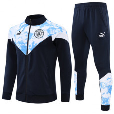 Манчестер Сити детский спортивный костюм 2022-2023 тёмно-синий
