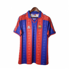 Барселона домашняя ретро-футболка сезона 1996-1997
