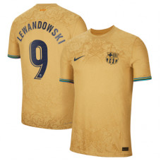Барселона футболка гостевая 2022-2023 Левандовски 9