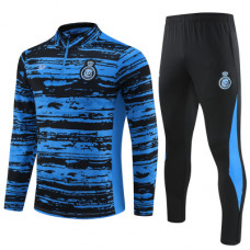 Аль-Наср тренировочный костюм 2023-2024 чёрно-синий