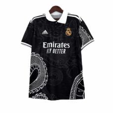 Реал Мадрид футболка специальная с китайским драконом 2022-2023 чёрная
