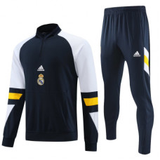 Реал Мадрид тренировочный костюм 2023-2024 icon тёмно-синий