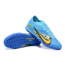 Сороконожки Nike Vapor 15 Academy сине-бирюзовые с жёлтым