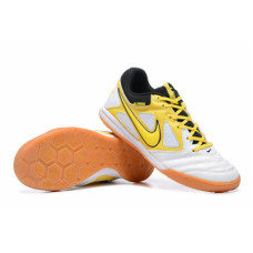 Футзалки Supreme x Nike SB Gato белые с жёлтым