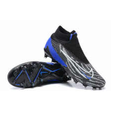Бутсы Nike Phantom GX Elite DF чёрно-синие с носком