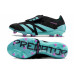 Бутсы adidas PREDATOR ACCURACY+ чёрно-бирюзовые с фиолетовым