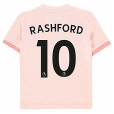 Детская футболка Рашфорд 10 гостевая Манчестер Юнайтед сезон 2018/19