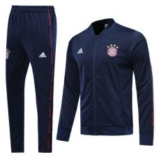 Бавария (FC Bayern Munchen / Munich) Спортивный костюм тёмно-синий сезон 2019-2020