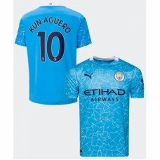Манчестер Сити футболка домашняя 2020-2021 Агуэро 10