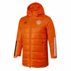 Манчестер Юнайтед утепленная куртка 2021-2022 оранжевый