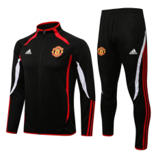 Спортивный костюм Манчестер Юнайтед Teamgeist черный 2021-2022